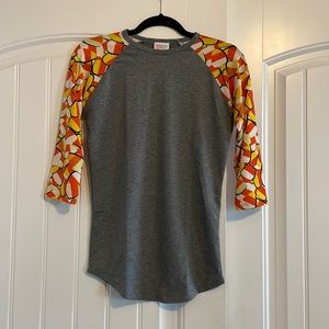 Lularoe size XXS Halloween baseball T-shirt